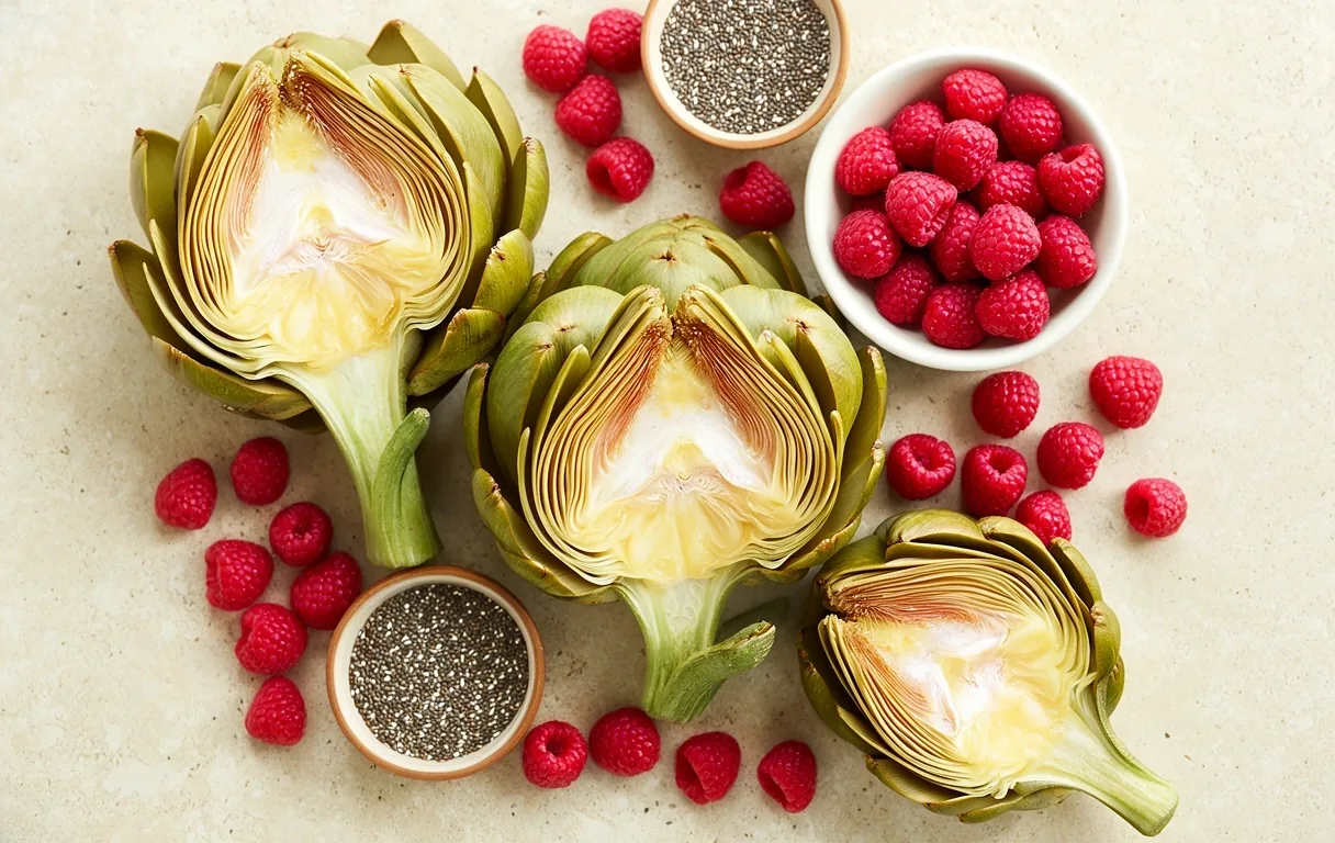 Vegetales ricos en fibra